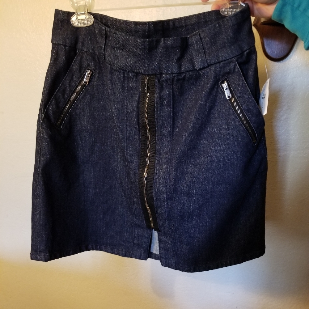 Womens denim skirt